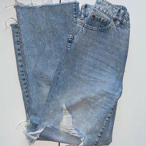 Garage wide leg jeans - size 00